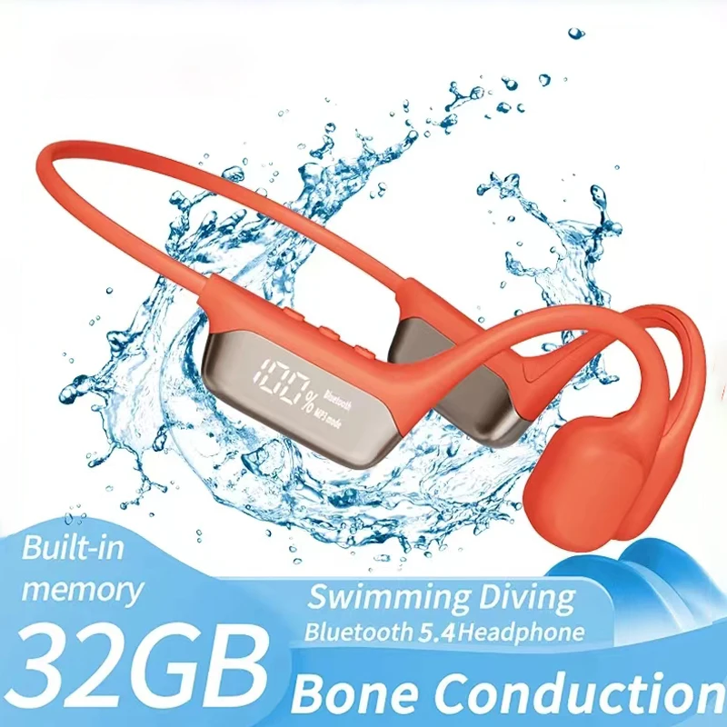 XIAOMI MIJIA Swimming Bone Conduction Earphones Bluetooth Wireless Hifi Headphone IPX8 Waterproof 32GB MP3 Player Mic Headset - Image 5