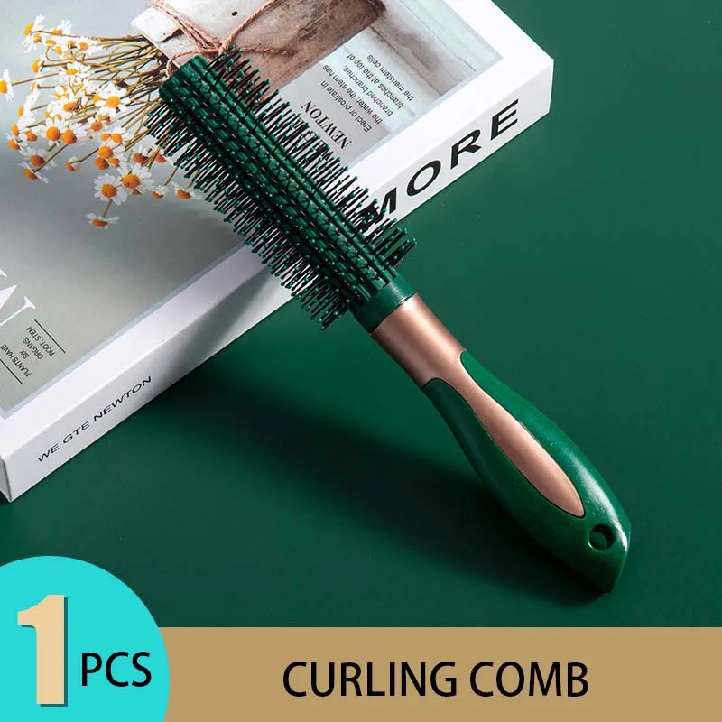 KLINA Hair Massage Air Cushion Comb Brush Scalp Hairbrush Detangle Anti Static Salon SPA Hairdressing Styling Tool Oval Round - Image 6