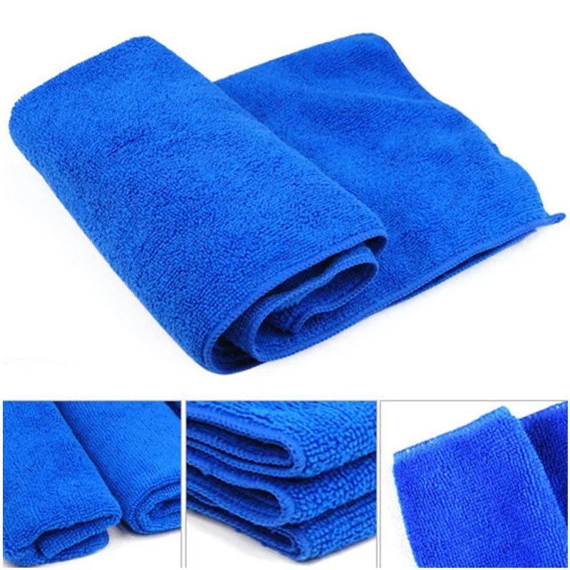 1-20Pcs Microfiber Towels Car Wash Drying Cloth Towel Household Cleaning Cloths Auto Detailing Polishing Cloth Home Clean Tools - Image 2