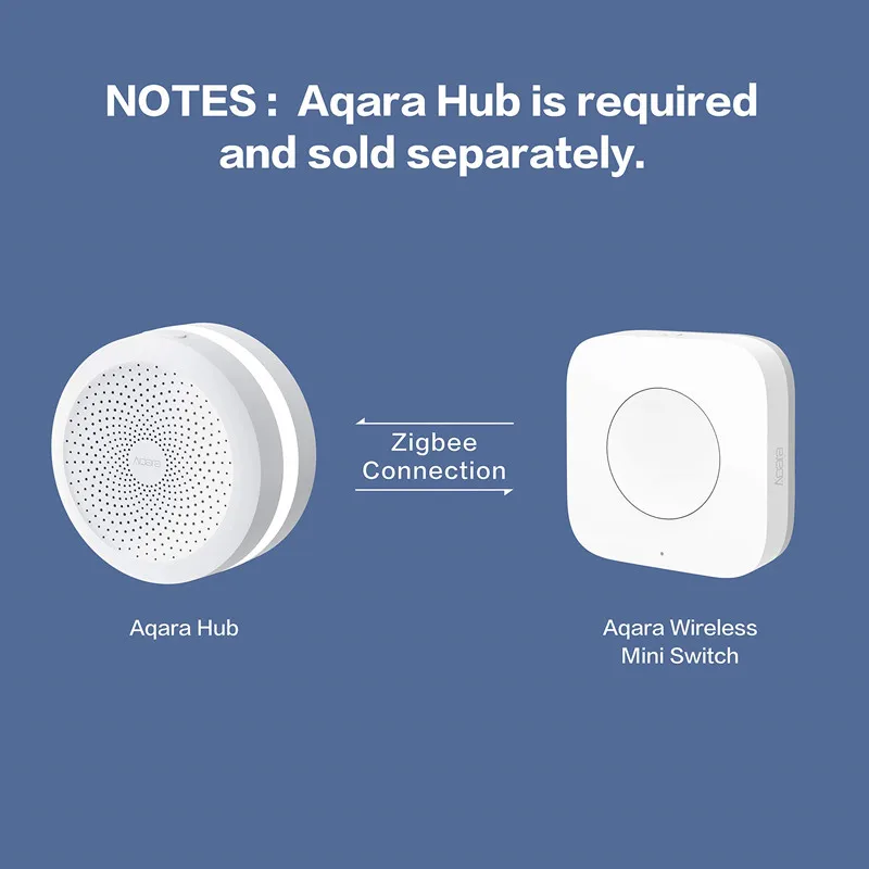 Aqara Sensor Smart Wireless Mini Switch Zigbee One Key Control Button for Homekit Xiaomi Mihome Smart Home Security - Image 3