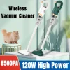 8500Pa high-power handheld wireless vacuum cleaner 120W household car dual-use vacuum cleaner, dust mite and dust cleaner