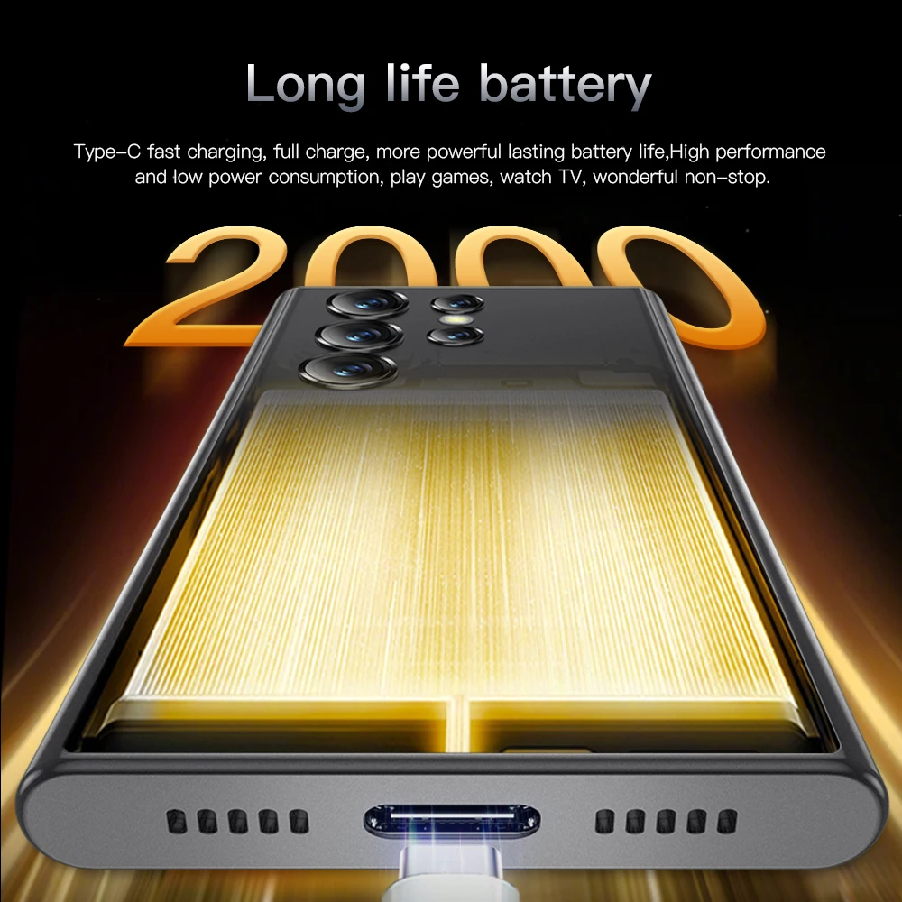 SERVO S24 MINI Android Smartphone 4G Network 2 SIM standby Play Store Face Unlock 3.0" Color Screen Mini Card Smart Mobile Phone - Image 3