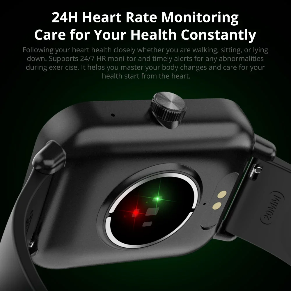 COLMI P81 Voice Calling Smart Watch Ultra 1.9 inch Screen 24H Health Monitor 100+ Sports Modes, Bluetooth Smartwatch Men Women - Image 4