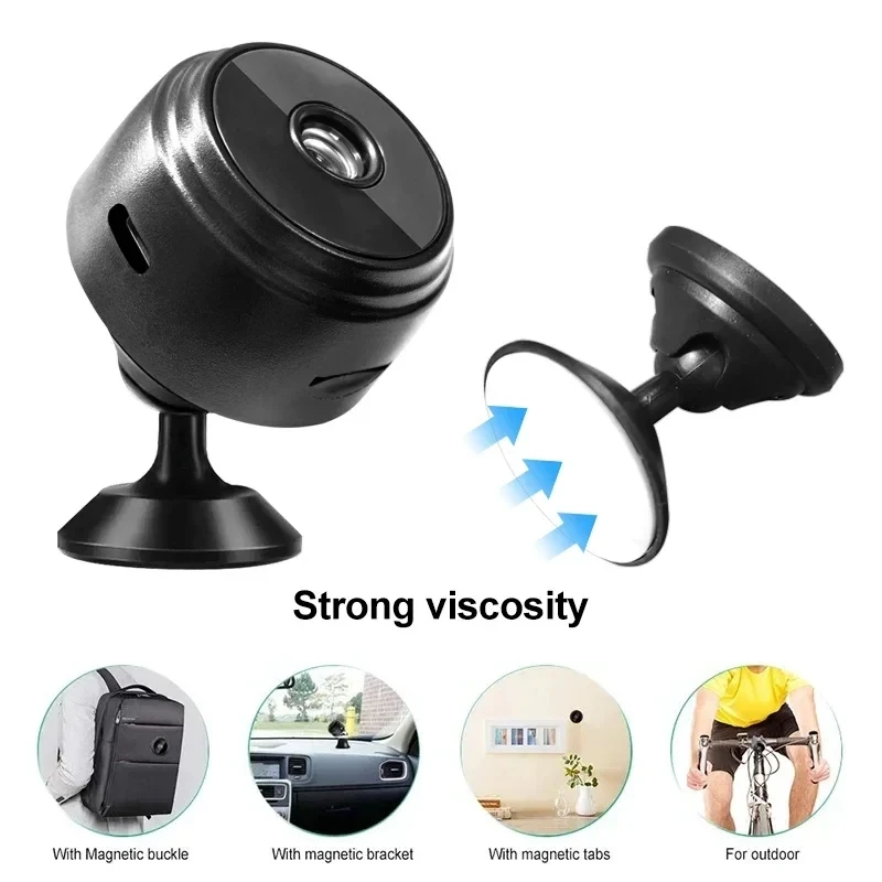A9 HD Wifi Smart Monitor Surveillance Cameras Sensor Camcorder Web Video Home Safety Wireless Security - Image 5