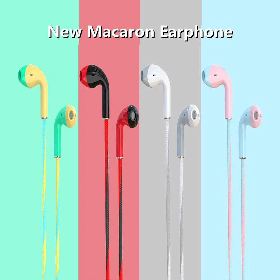 3.5mm Wired Headphones With Bass Earbuds Stereo Earphone Music Sport Gaming Headset With mic For Xiaomi IPhone Huawei Samsung - Image 2
