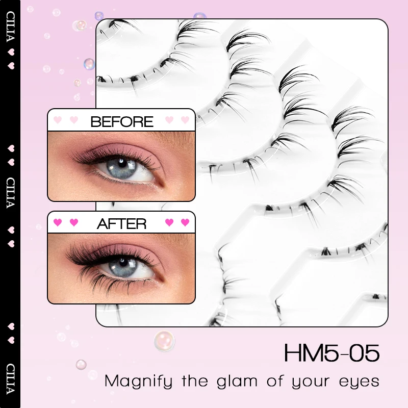 10Pairs Bottom Eyelashes Manga Lower Lashes Clear Band Wispy Small Flame Under Eye Lashes Korean Makeup Cosplay Tools - Image 6