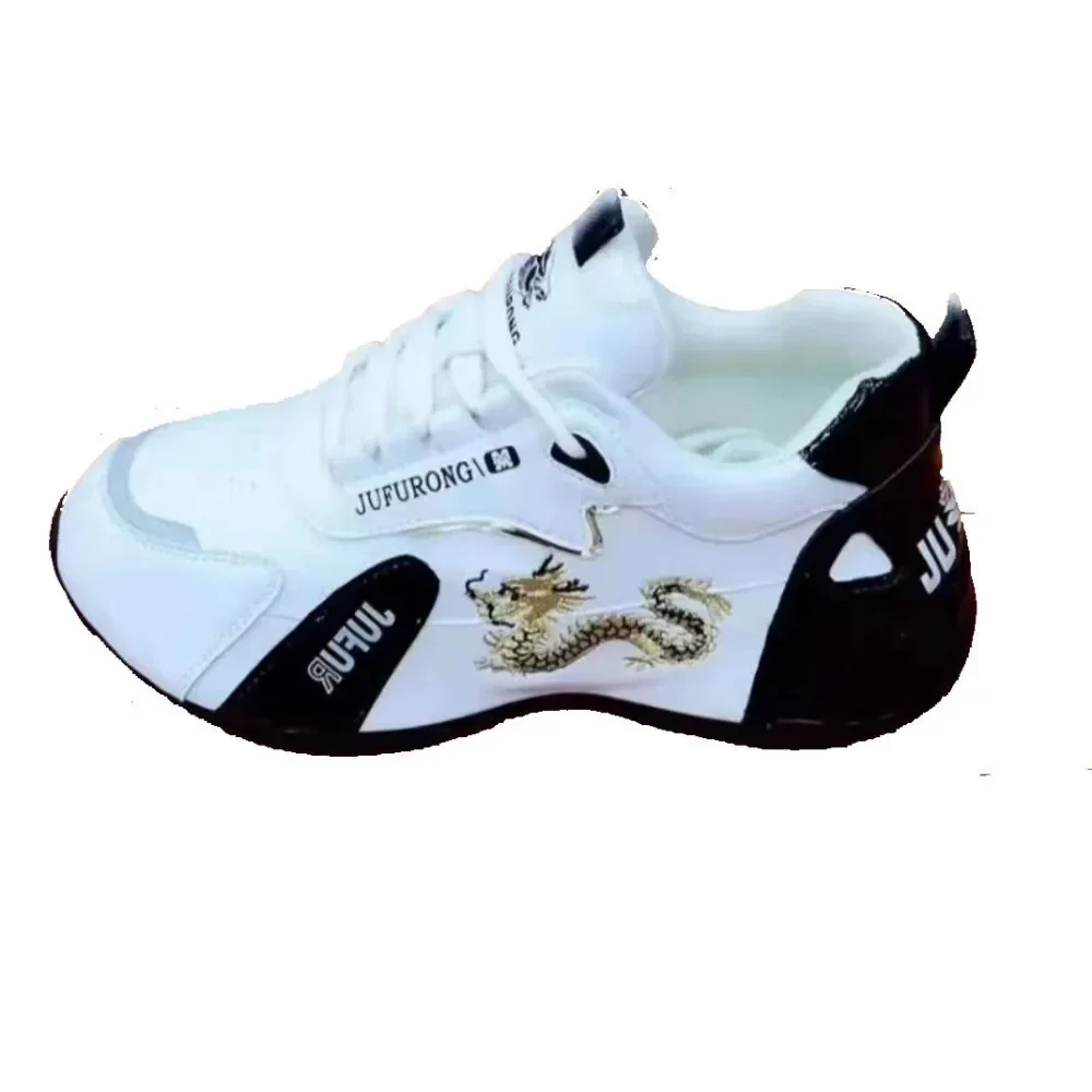 Women Designer Sneakers 2024 Summer Leather Waterproof Casual Sports Shoes Women Lightweight Breathable Non-slip Platform Shoes - Image 5