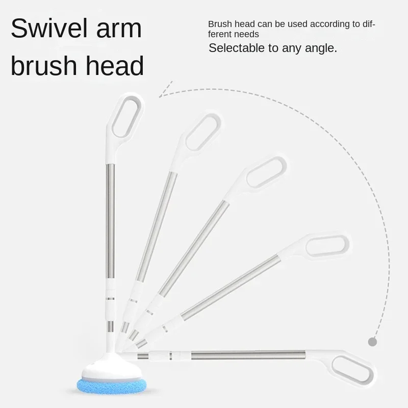 USB Rechargeable Portable Car Cleaning Machine New Wireless Electric Automatic Window Cleaner Telescopic Rod Mop for Wet and Dry - Image 4