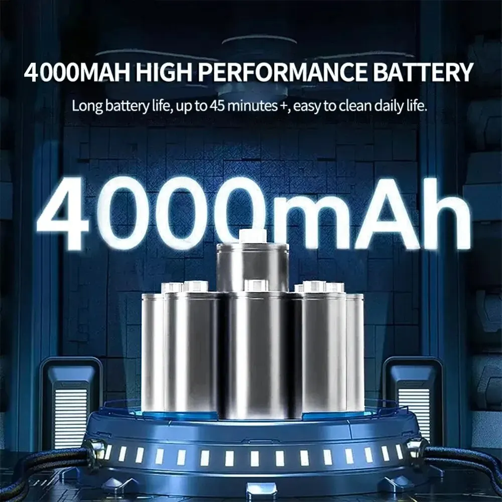 Wireless Car Vacuum Cleaner Strong Cordless Cleaner Suction Handheld Auto Vacuum Home&Car Dual Use MiniVacuum Cleaner Appliance - Image 4