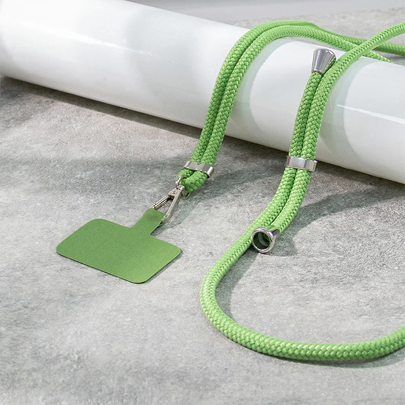 NEW Adjustable Phone Lanyard Detachable Neck Cord Lanyard Strap Carabiner Compatible Pendant With Card For Mobile Key Fob Colors - Image 5