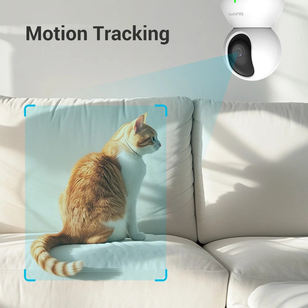 Blurams Baby Monitor Camera 2K HD Home Security Camera with Motion Detection and Two-Way Audio, Easy Setup, Clear Day & Night - Image 2