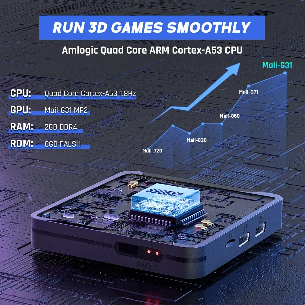 KINHANK Retro Video Game Console Super Console X2 Pro with 90000 Video Games for PS1/DC/MAME/SS with Gamepad Kid Gift Game Box - Image 4