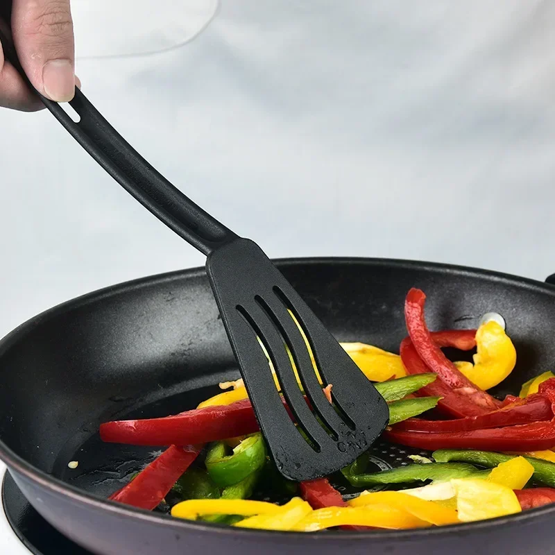 1/3PCS Nylon Kitchen Utensils Set Kitchen Cooking Tools Slotted Turner Solid Spoon Fork Children Spade Fork Spoon Dinnerware - Image 3