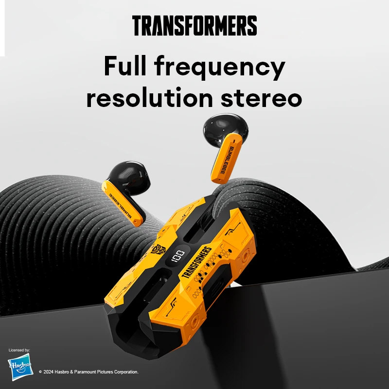 Choice TRANSFORMERS TF-T51 Bluetooth 5.4 TWS Earphones Low Latency Gaming Earbuds Long Endurance HiFi Music Headphones With mic - Image 2