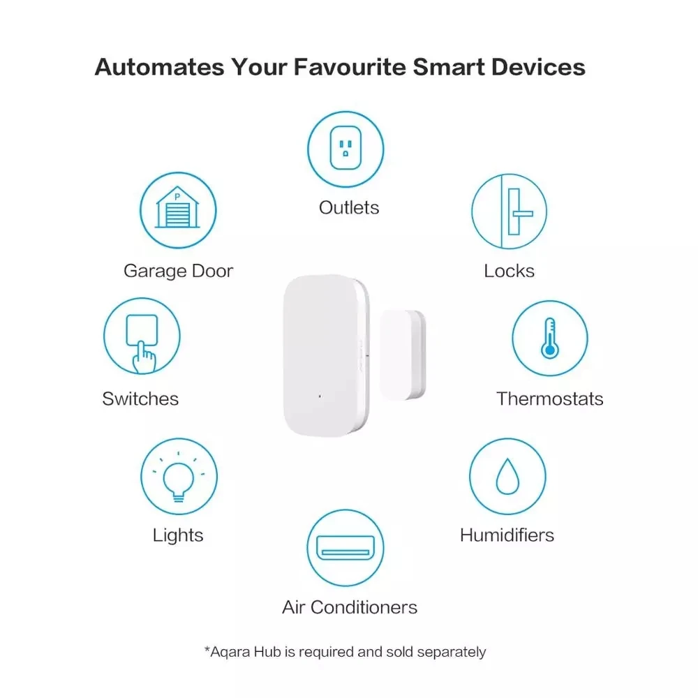 Aqara Door Window Sensor Zigbee Wireless Connection Alarm Smart Mini Door Sensor Work With Aqara Gateway Mi Home HomeKit APP - Image 3