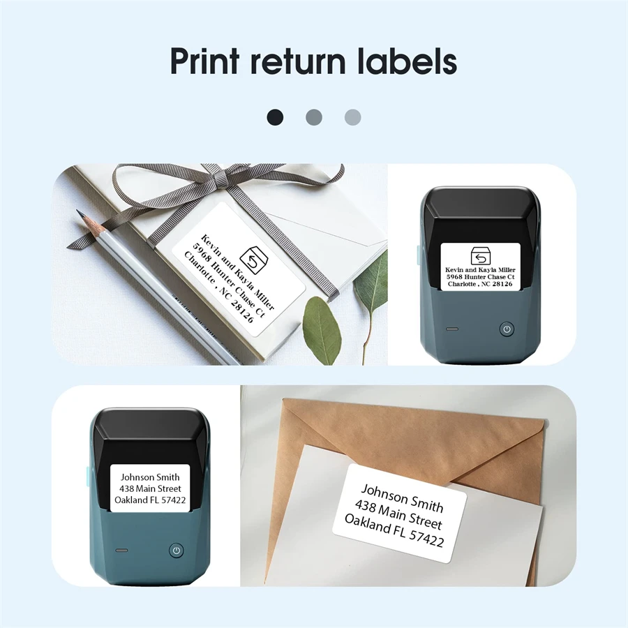 Niimbot B1 Mini Portable Thermal Printer Self-Adhesive Sticker Label Maker Pocket Printer Labeling Machine Bluetooth Niimbot B1 - Image 6