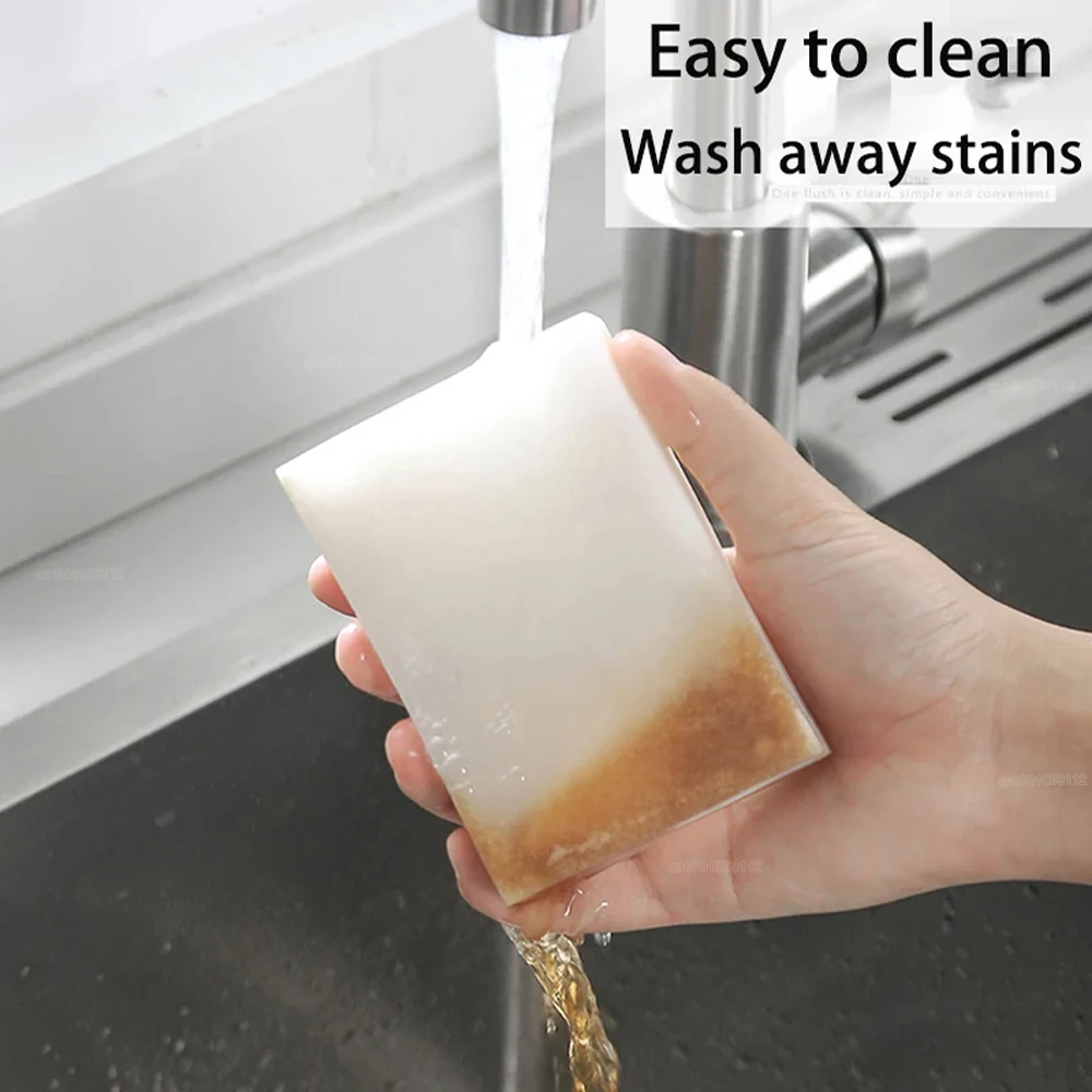 10/20/50/100Pcs Melamine Sponge Magic Sponge Eraser Eraser Cleaner Cleaning Sponges for Kitchen Bathroom Cleaning Tools 10*6*2cm - Image 3