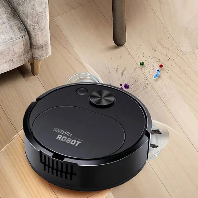 NEW USB Sweeping Robot Vacuum Cleaner Mopping 3 In 1 Smart Wireless 1500Pa Dragging Cleaning Sweep Floor for Home Office - Image 2