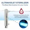 110V 220V Stainless Steel UV Water Sterilizer Ultraviolet Tube Lamp Direct Drink Disinfection Filter Aquarium Fish Tank Purifier