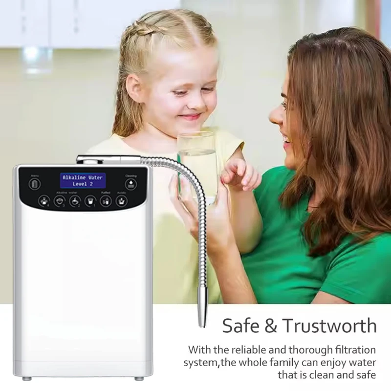 Japan Technology Kangen Alkaline Water Ionizer Purifier PH4.5-10.5 Alkaline Acid Water Filter Hydrogen water generator Machine - Image 3