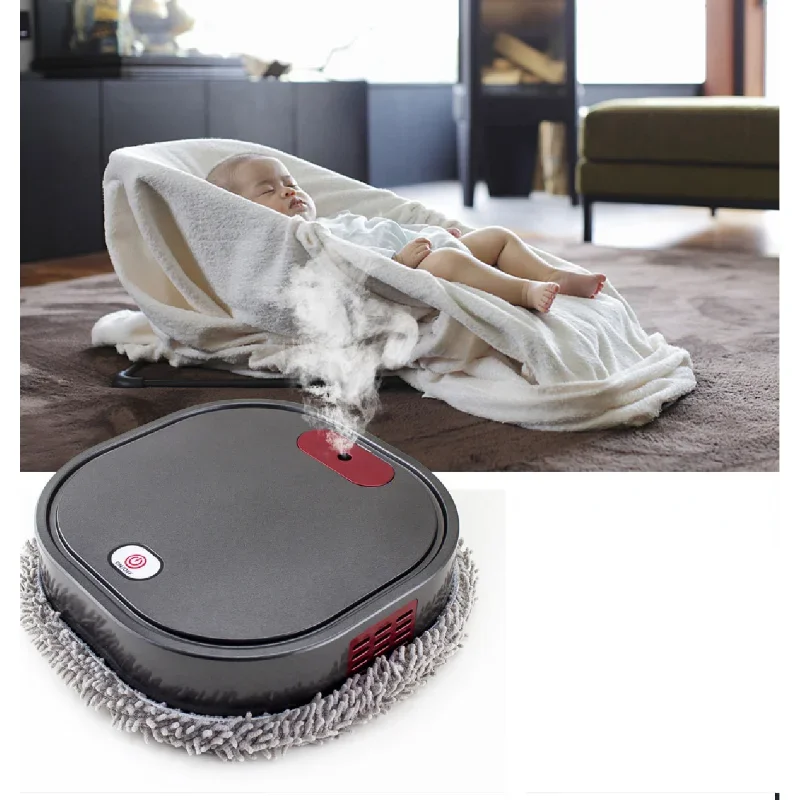 2In1 Household Automatic Spray Mop Robot Commercial Cleaning Robots Floor Scrubber Electric Professionnel Smart Mopping Machine - Image 5