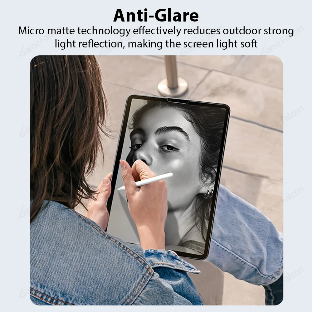 Like Paper Film Screen Protector For Ipad Pro 13 12.9 11 2025 M4 Air 4 5 3 10th 9th 8th 7th Generation Mini 6 7Matte Film Writer - Image 2