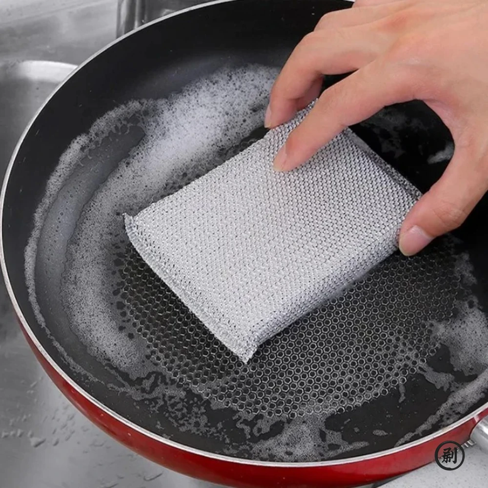 4pcs, Kitchen Dishwashing Sponge, Does Not Hurt Pot Brush Pot Artifact, Household Scratch-free Cleaning Sponge Wipe - Image 2