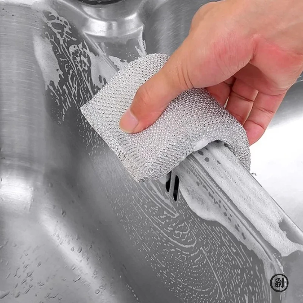 4pcs, Kitchen Dishwashing Sponge, Does Not Hurt Pot Brush Pot Artifact, Household Scratch-free Cleaning Sponge Wipe - Image 6