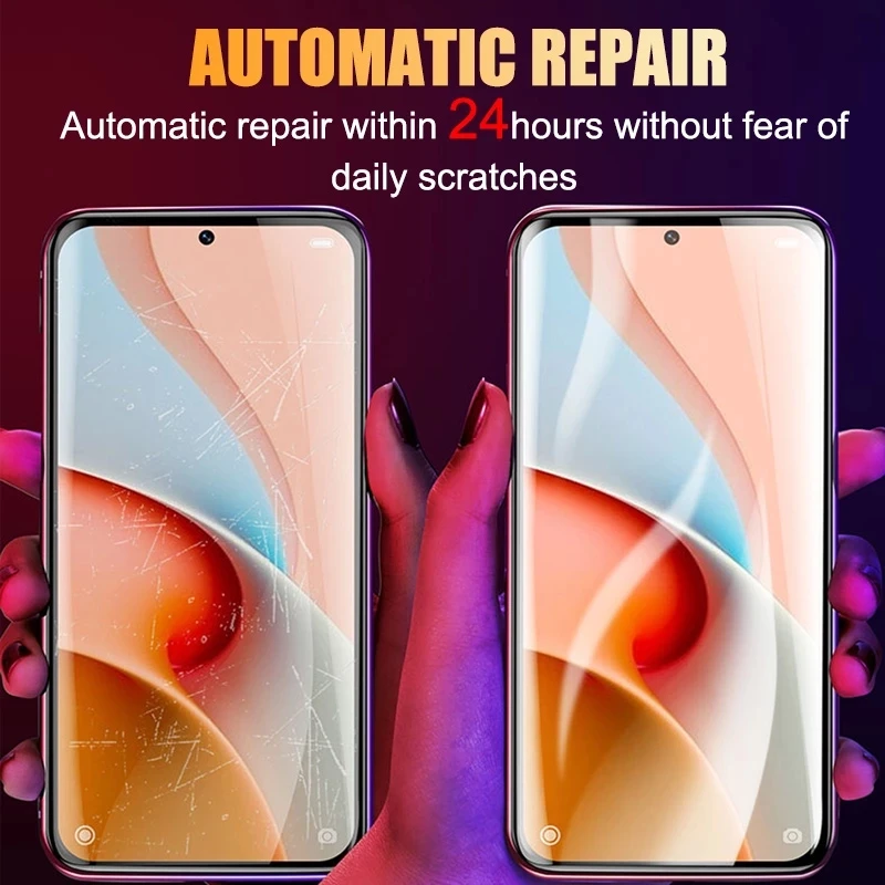 3-5Pcs Hydrogel Film For Xiaomi Redmi Note 12 11 10 9 8 Pro Plus 5G 11S 10S 9S 8T 7 Screen Protector For Redmi 10 10C 9 9A 9T 9C - Image 6