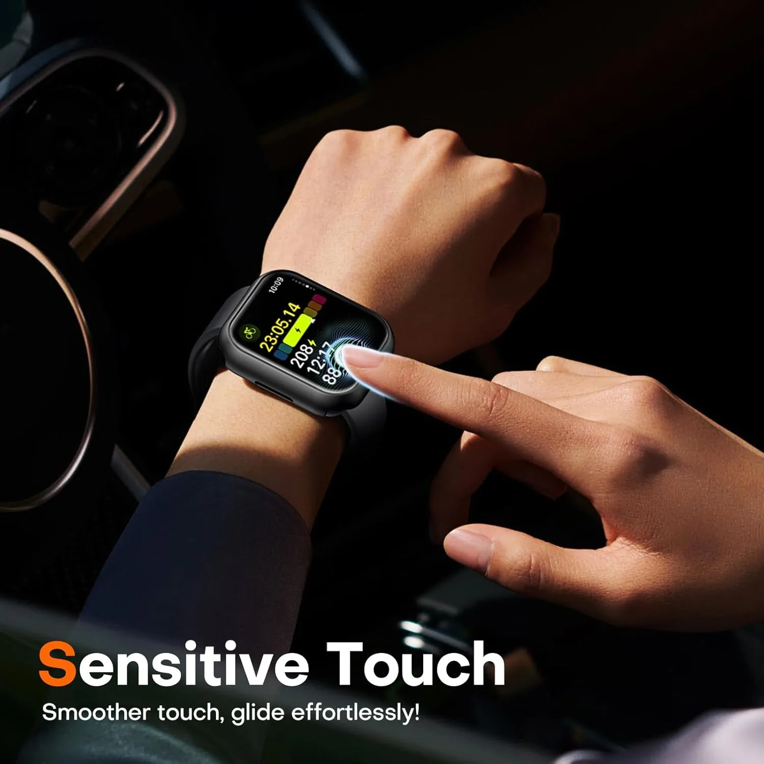 Tempered glass+Case for Apple Watch 46mm 44mm 45mm 41mm 40mm 42mm Screen Protector for iwatch series 10 9 8 7 6 SE 5 Accessories - Image 6