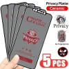1-5Pcs Matte Ceramic Privacy Screen Protector for iPhone 14 11 12 13 15 16 Pro Max Anti-spy Film for iPhone 7 8 Plus X XR XS MAX