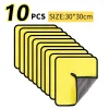 3/5/10Pcs Car Wash Microfiber Towel 30*30CM / 30*60cm Car Cleaning Drying Cloth Care Cloth Car Wash Towel Kitchen Towel