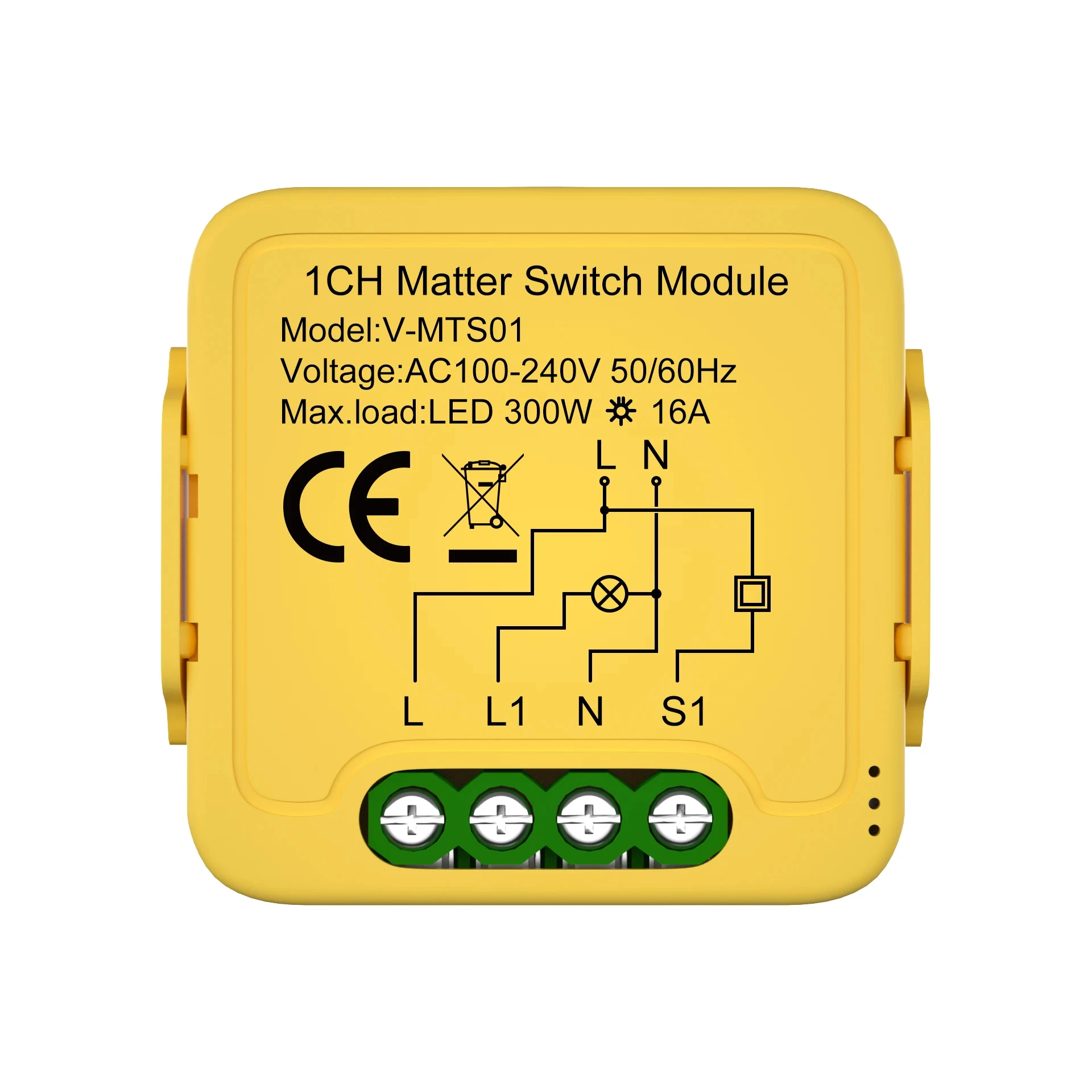 Matter WiFi Smart Switch Module Relay Circuit Breaker Smart Home Automation Collaborates with Homekit/Alexa/Google/smartTings - Image 6