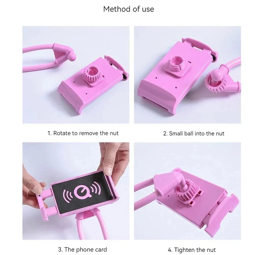 Lazy Neck Mobile Phone Holder Flexible Neck Lazy Necklace Tablet Holder Stand For Cellphone Tablets for iPhone Huawei Xiaomi - Image 6