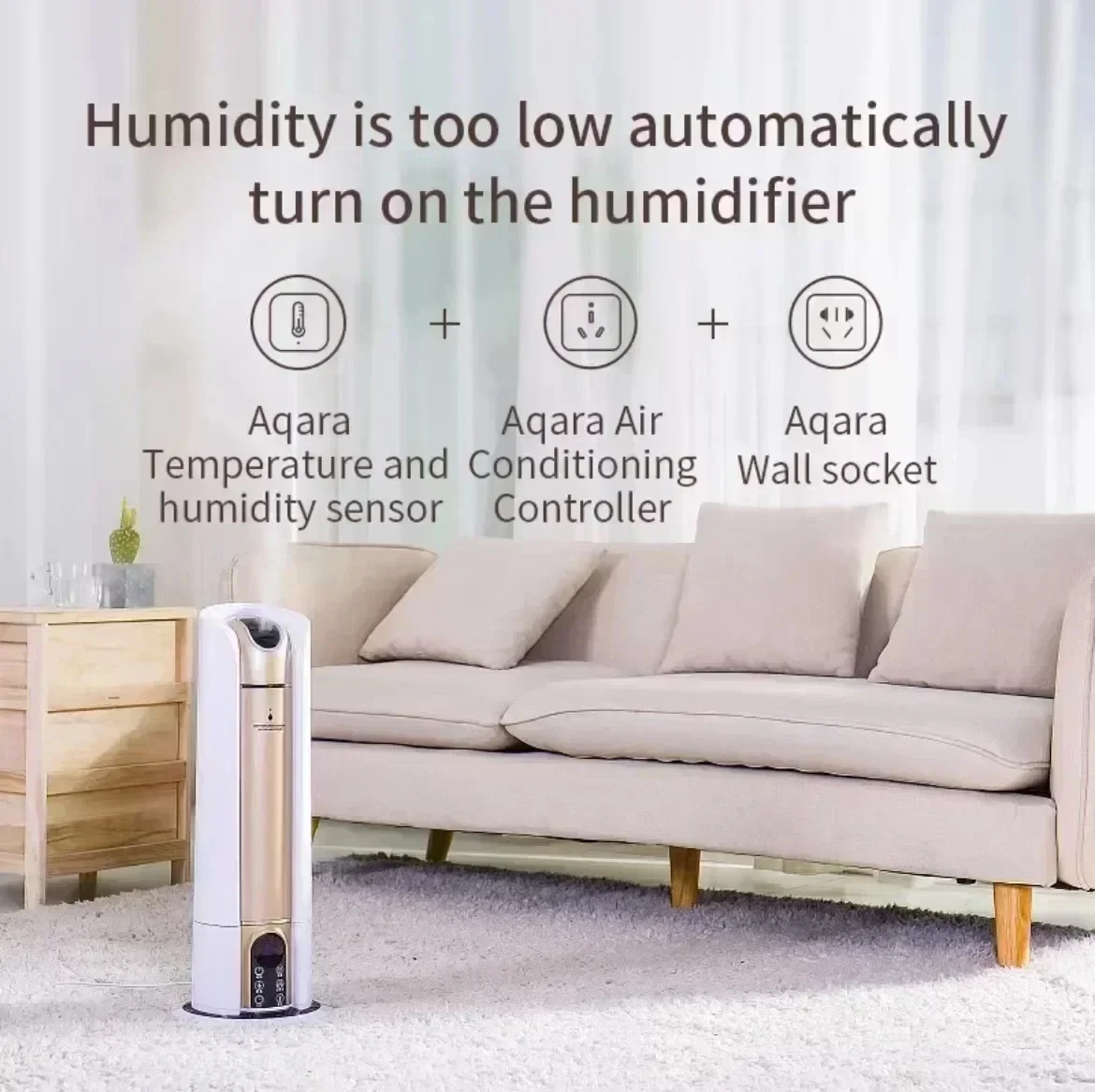 Global version Aqara Temperature Humidity Sensor Smart Air Pressure Sensor Zigbee Smart home For Xiaomi APP Mi home Homekit APP - Image 4