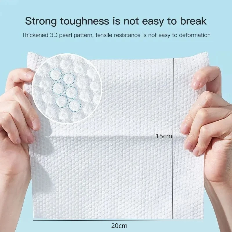 Soft Cotton Towel Disposable Face Towel Towels Bathroom Accessories Dry Rags for Washing and Drying Face Towels 50/100Pcs Home - Image 3