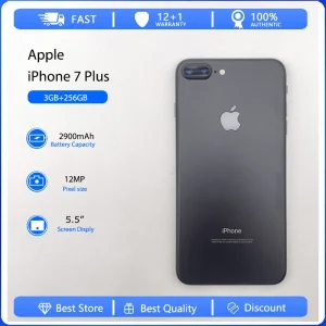Apple iPhone 7 Plus Mobile Cell Phone Original Used Unlocked 5.5″ 32/128/256GB ROM Quad-core IOS 12MP 4G Fingerprint Smartphones