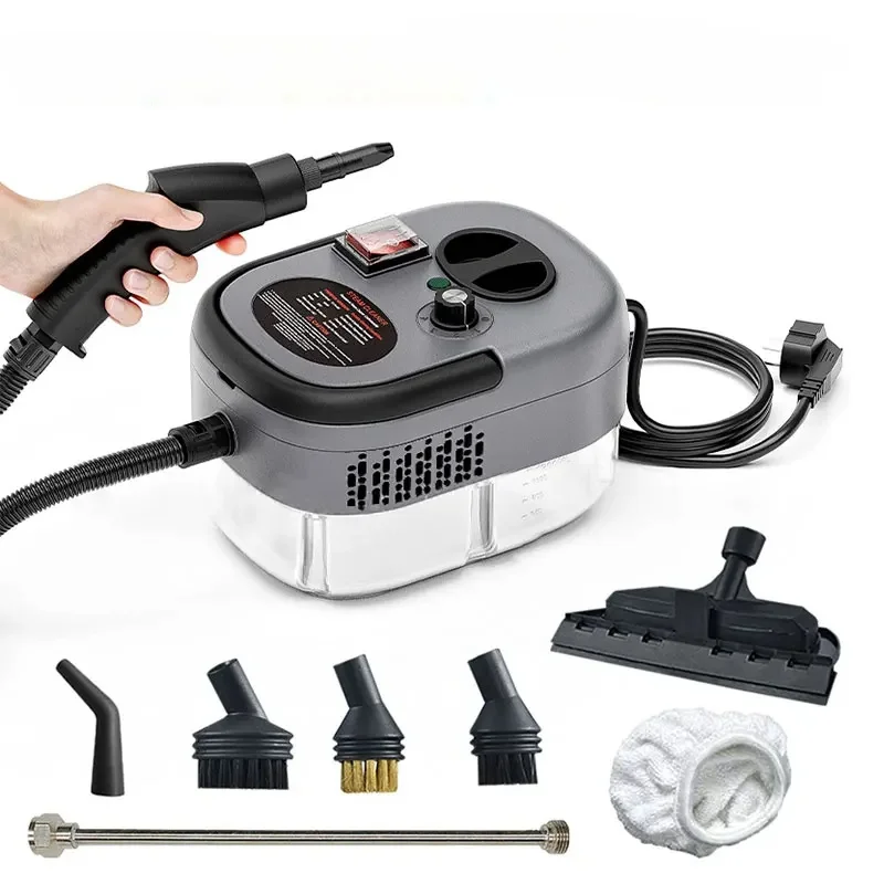 2500W High And Temperature Handheld Steam Cleaners Air Conditioner Kitchen Hood Car Steam Clean Machine Floor and More Cleaning - Image 6