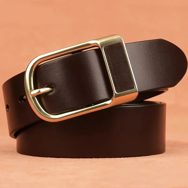 Men's Trendy Casual Belt For Men Coboy Style Belts Pin Buckle Belt Jeans Retro Belt Business Casual Belt - Image 5