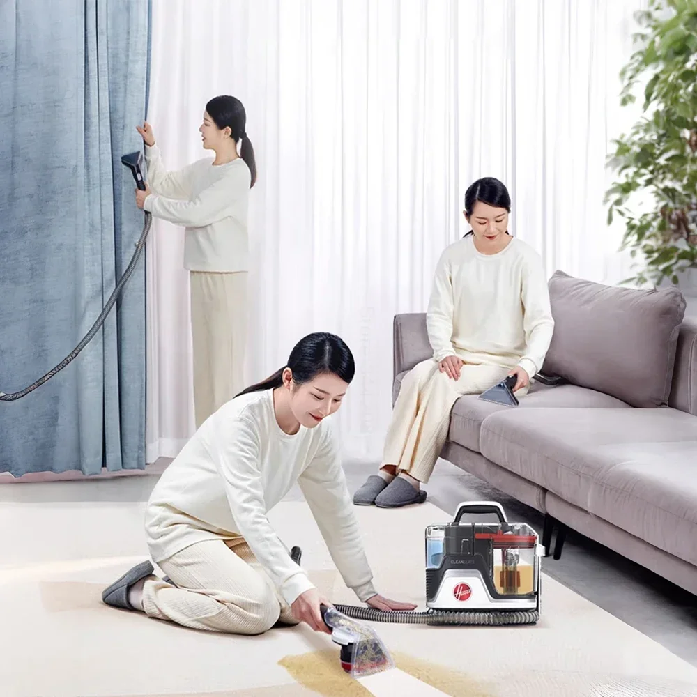 2024 NEW Hoover Vacuum Cleaner Fabric Washing Machine Multifunctional Portable Mite Remover Sofa Carpet Fabric Cleaner Pet Bath - Image 2
