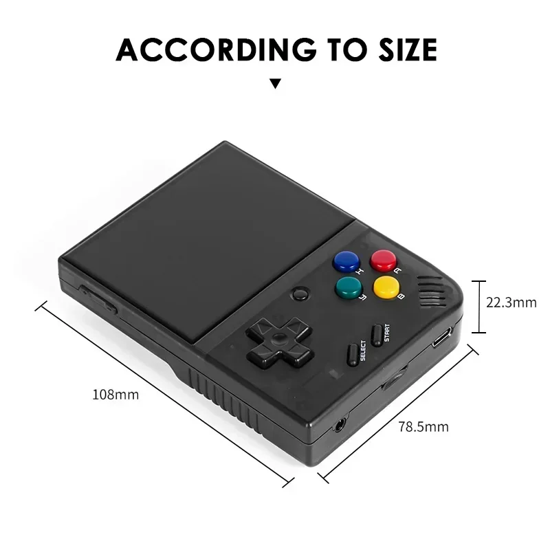 MIYOO Mini Plus Portable Retro Handheld Game Console V2 Mini+ IPS Screen Classic Video Game Console Linux System Children's Gift - Image 4