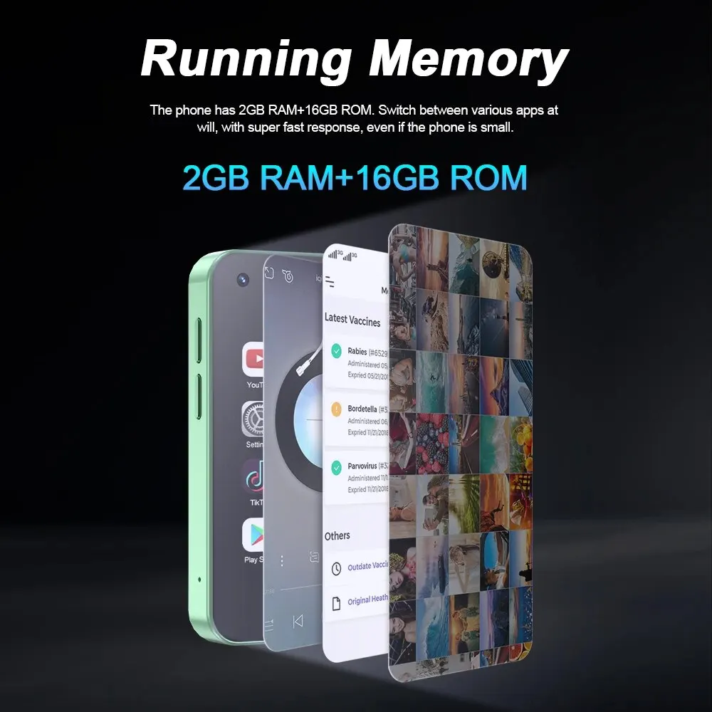 SERVO KING5000 Mini Android Smartphone 3G WCDMA 2 SIM Standby 2.5'' Screen 2GB RAM Original Pocket Mobile Phone Gifts for Friend - Image 3