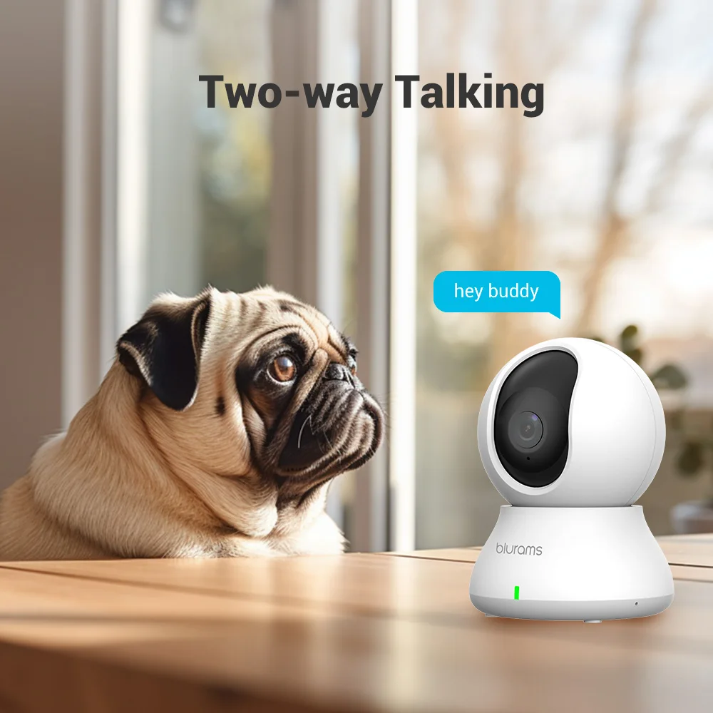 Blurams Baby Monitor Camera 2K HD Home Security Camera with Motion Detection and Two-Way Audio, Easy Setup, Clear Day & Night - Image 5