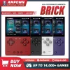 TRIMUI BRICK Handheld Game Console 3.2” IPS Screen Linux System Crossmix OS Metal Back Panel Key LED Lighting Free Keycap Gifts