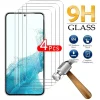 4pcs Full Cover Tempered Glass For Samsung Galaxy S24 S22 S21 S20 FE Plus 5G Screen Protector Glass Sansung S22+ Protective Film
