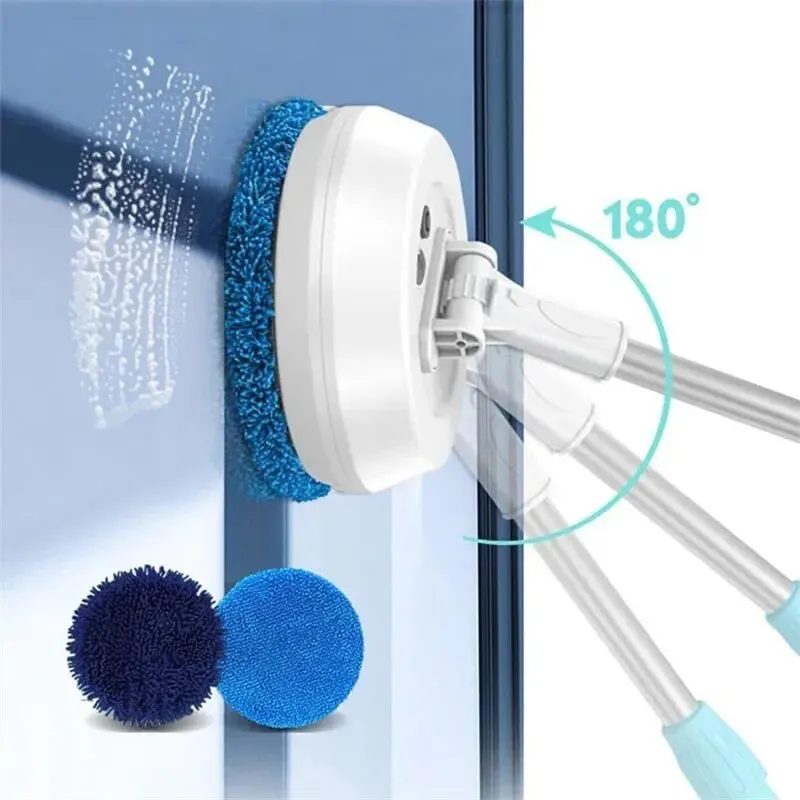 Wireless Electric Spin Mop Cleaning Machine Automatic 2 in 1 Wet & Dry Home Cleaner Car Glass Ceiling Door Windows Floor Cleaner - Image 5