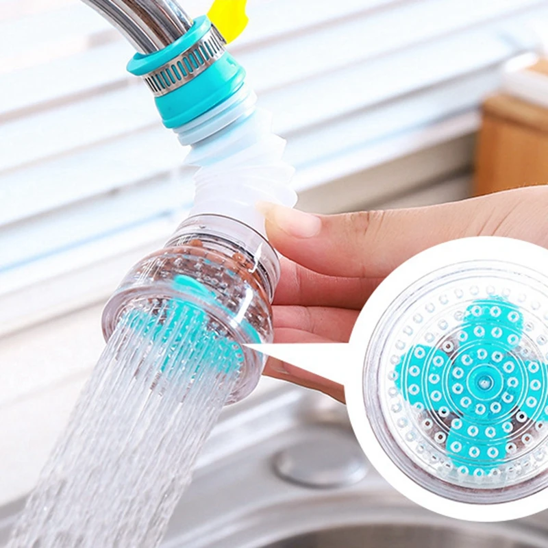 Rotatable 360 Water Filter Tap Purifier Adjustable Water Tap Kitchen Accesories Household Water Filter Nozzle Adapter Sink - Image 4