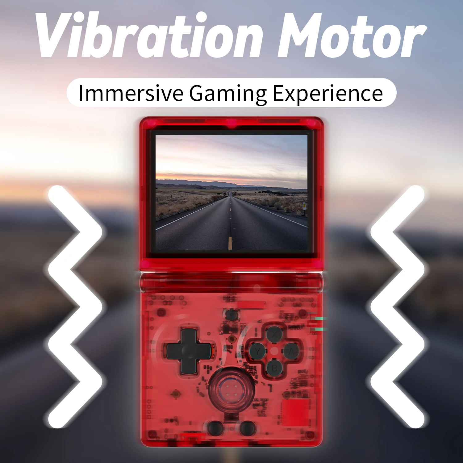 ANBERNIC NEW RG35XXSP Flip Handheld Game Console 3.5 Inch IPS Clamshell Video Gaming Console 64 Bit Linux System 64G Online Play - Image 5