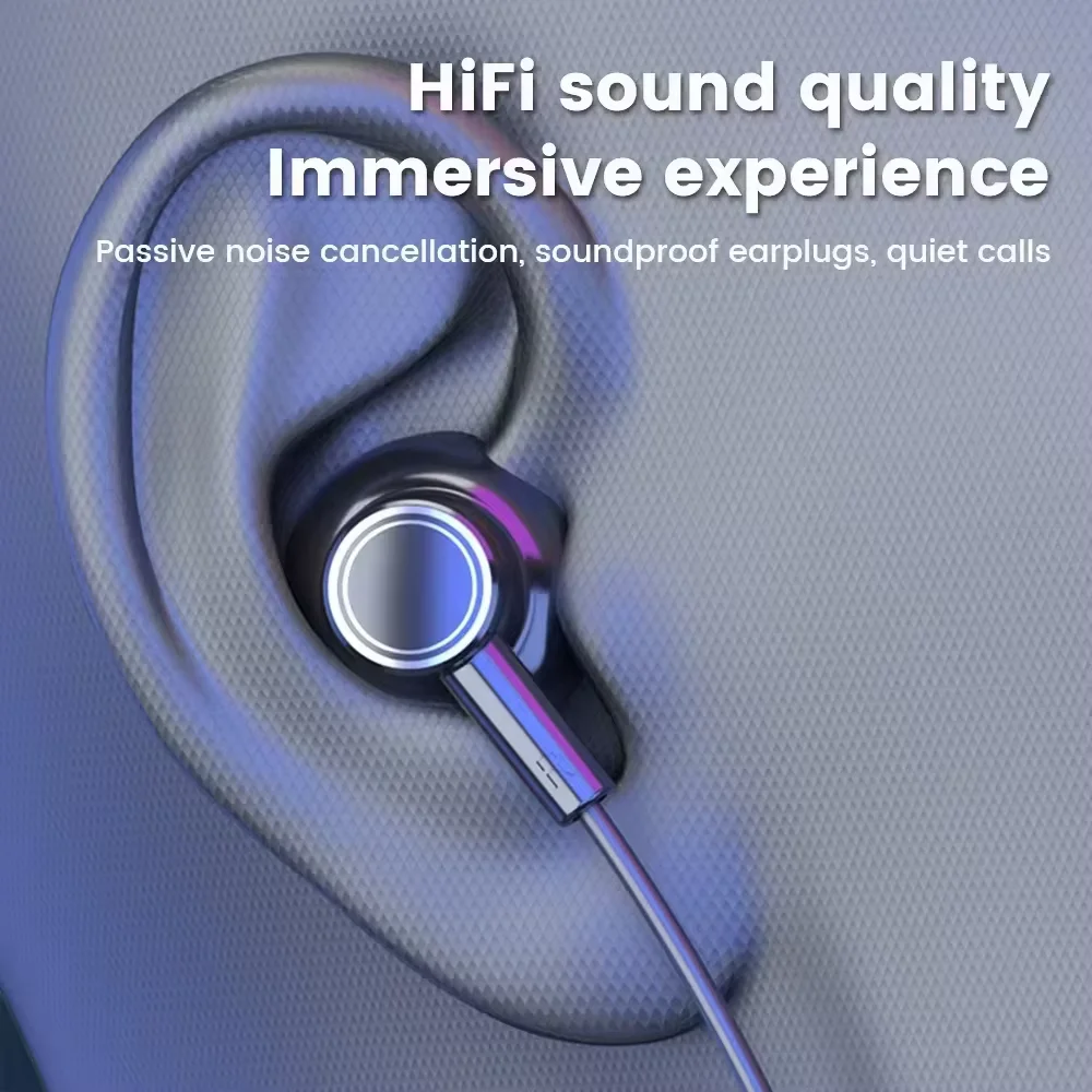 Wireless Earphones 5.3 Neckband Headphones Gaming LED Display Stereo Sports Headset Halter Waterproof Magnetic Earbuds - Image 6
