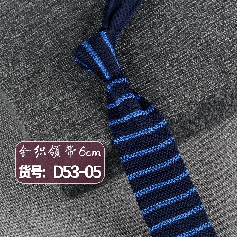 New Knit Ties Casual Skinny Necktie For Party Boys Girls Knitted Striped Neck Tie Wedding Necktie For Groom Neck Wear For Men - Image 6